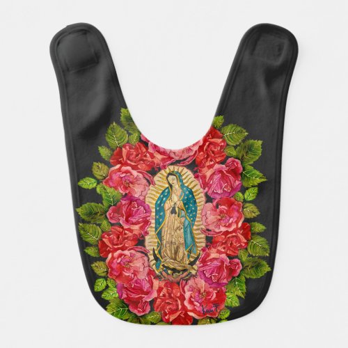 Our Lady Guadalupe Baby Bib