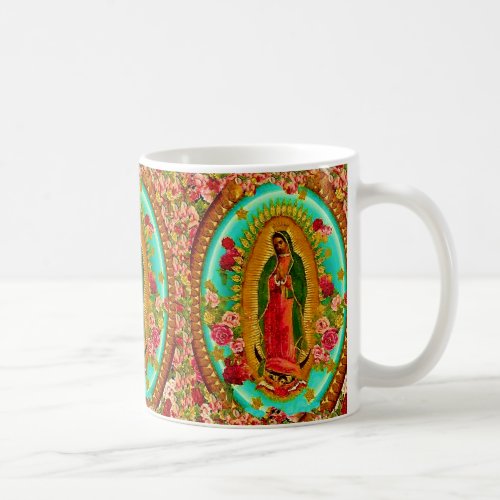 Our Lady Guadalupe Mexican Saint Virgin Mary Coffee Mug