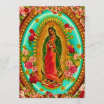 Our Lady Guadalupe Mexican Saint Virgin Mary Invitation