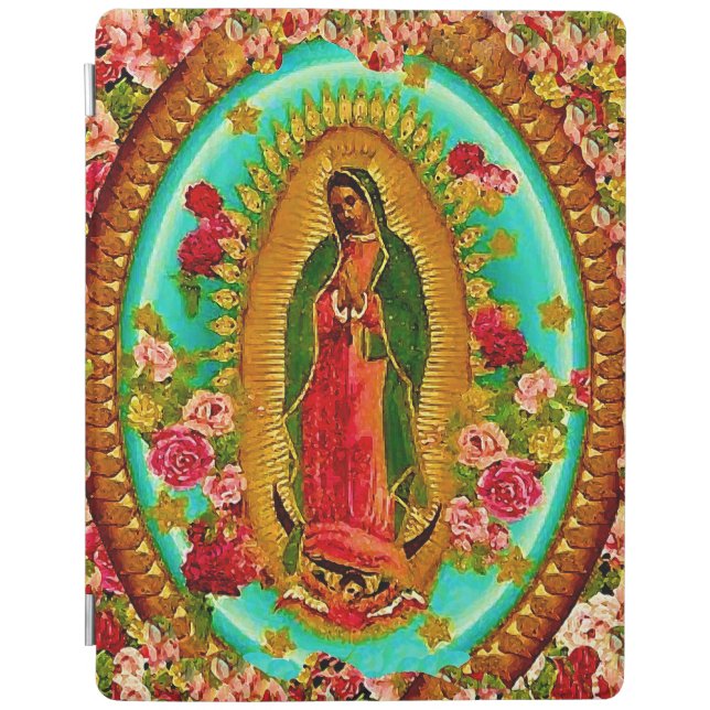 Our Lady Guadalupe Mexican Saint Virgin Mary iPad Smart Cover (Front)
