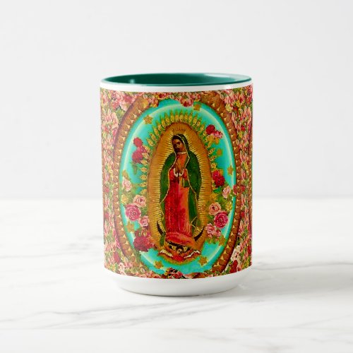 Our Lady Guadalupe Mexican Saint Virgin Mary Mug