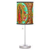 Our Lady Guadalupe Mexican Saint Virgin Mary Table Lamp (Right)