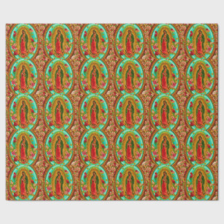 Our Lady Guadalupe Mexican Saint Virgin Mary Wrapping Paper