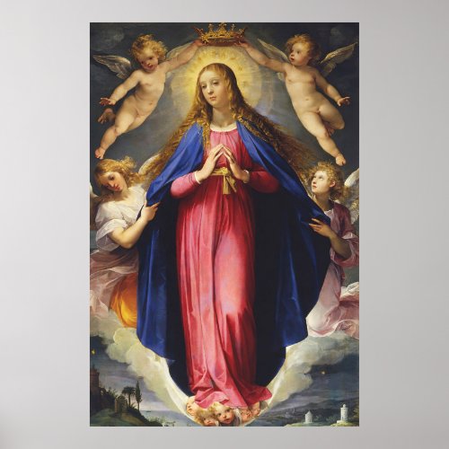 Our Lady Immaculate Conception Assumption Virgin  Poster