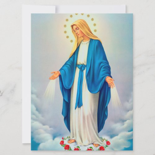 Our Lady Immaculate Conception Card