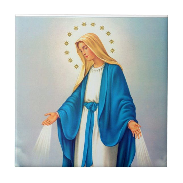 Our Lady Immaculate Conception Ceramic Tile (Front)