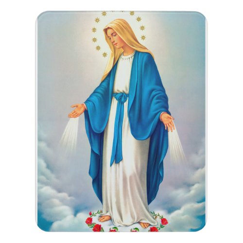 Our Lady Immaculate Conception Door Sign