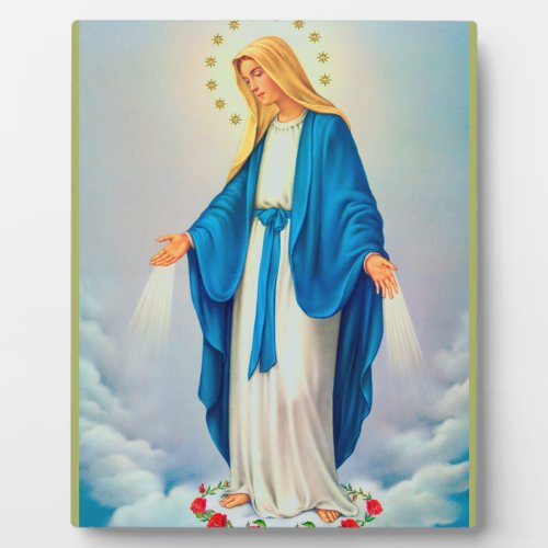 Our Lady Immaculate Conception Plaque