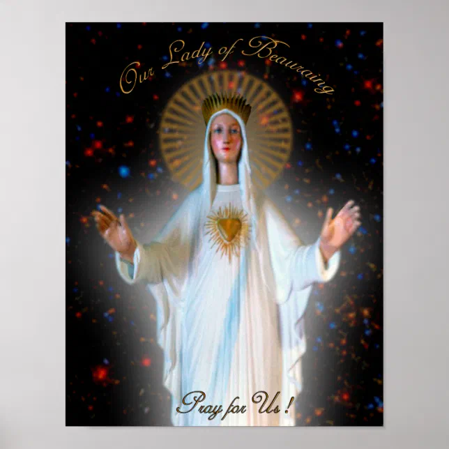 Our Lady of Beauraing Poster | Zazzle
