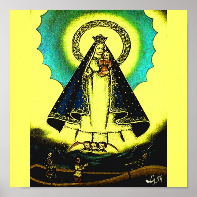 our lady of charity poster (Front)