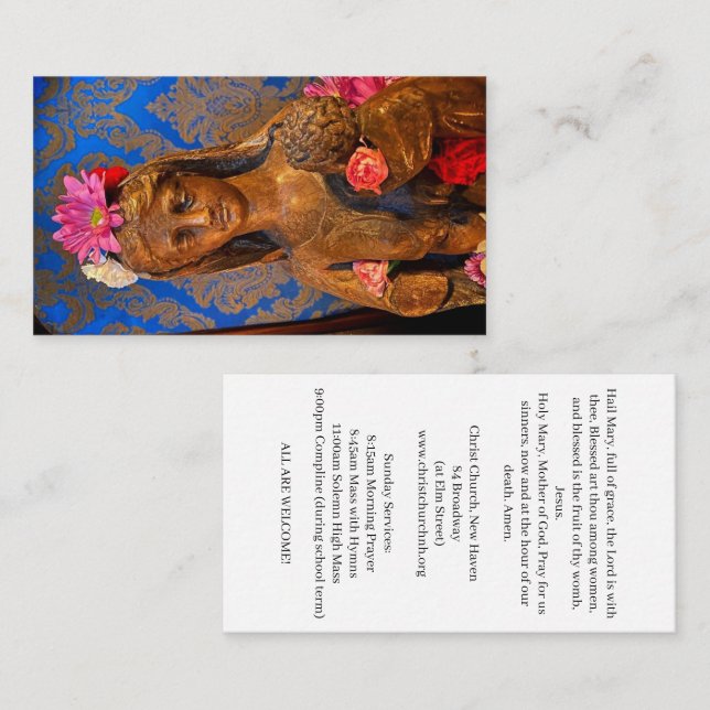 Our Lady of Christ Church Card (Front/Back)