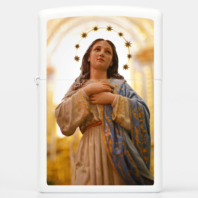 Our Lady of Conception Zippo Lighter (Front)