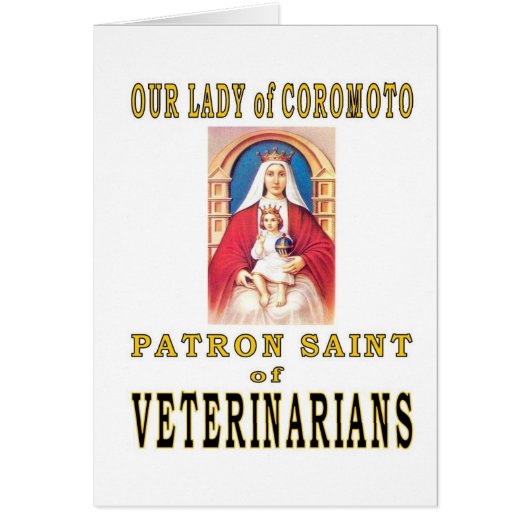 OUR LADY of COROMOTO Cards (Front)