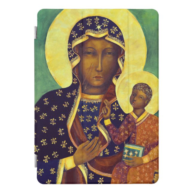 Our lady of Czestochowa Black Madonna Icon Poland iPad Pro Cover (Front)