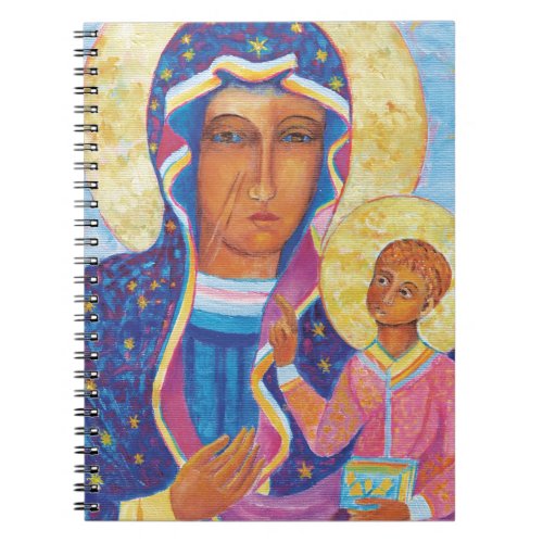 Our Lady of Czestochowa Black Madonna Poland Notebook