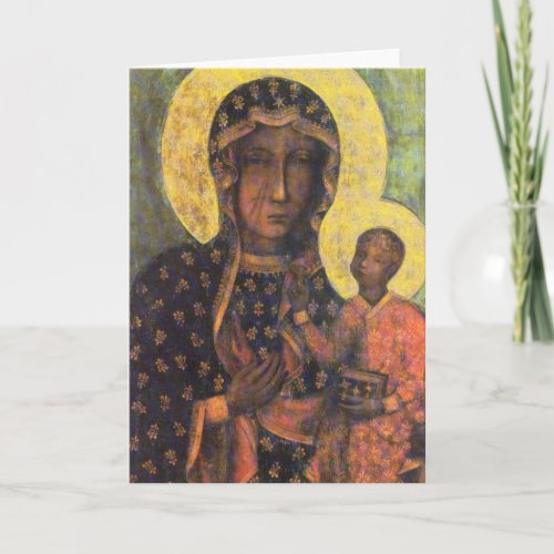 Our Lady of Czestochowa Card