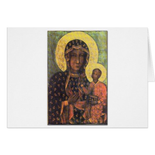 Our Lady of Czestochowa Cards (Front Horizontal)