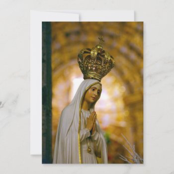 Our Lady Of Fatima by gavila_pt at Zazzle