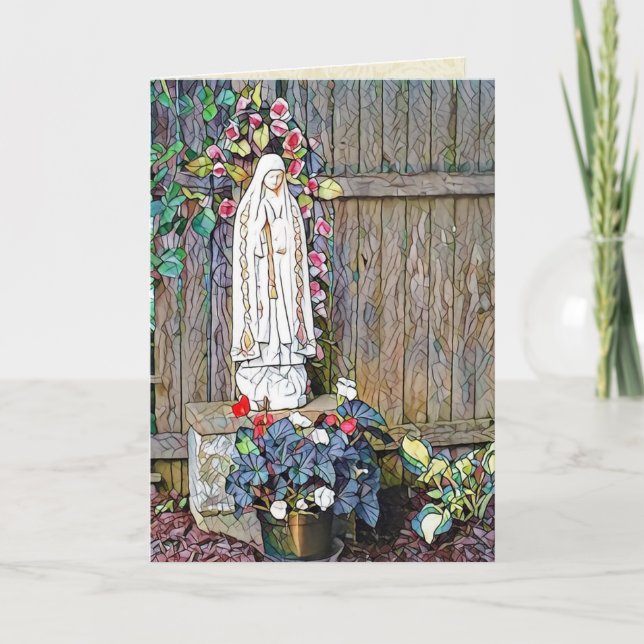 Our Lady of Fatima 100 Year Anniversary Card (Front)