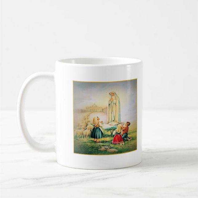 Our Lady of Fatima 1917 Coffee Mug (Left)