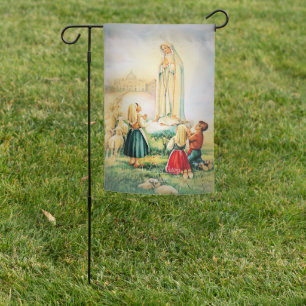 Our Lady of Fatima 1917 Garden Flag