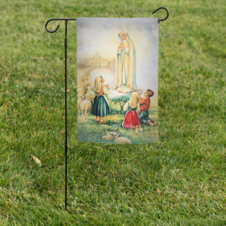 Our Lady of Fatima 1917 Garden Flag