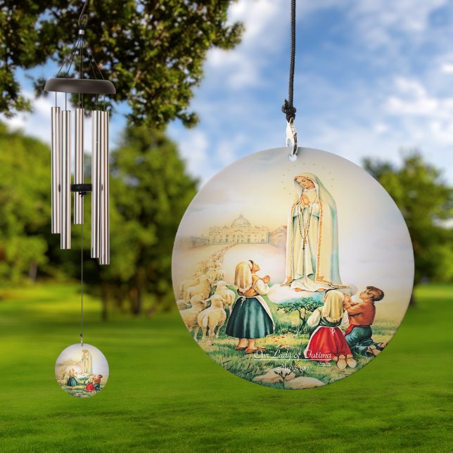 Our Lady of Fatima 1917 Wind Chime (Outdoor)
