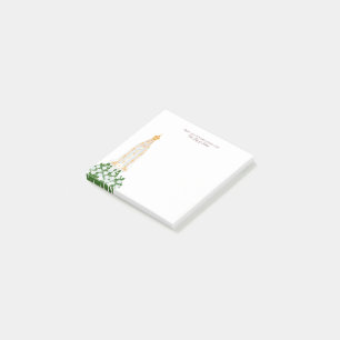 Our Lady of Fatima and white roses Post-it Notes