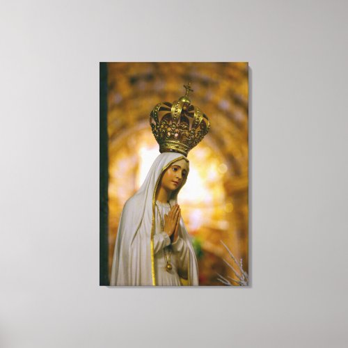 Our Lady of Fatima Canvas Print