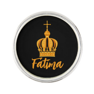 Our Lady of Fatima crown Lapel Pin