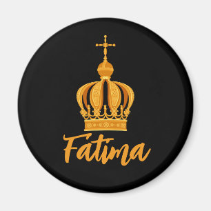 Our Lady of Fatima crown Magnet