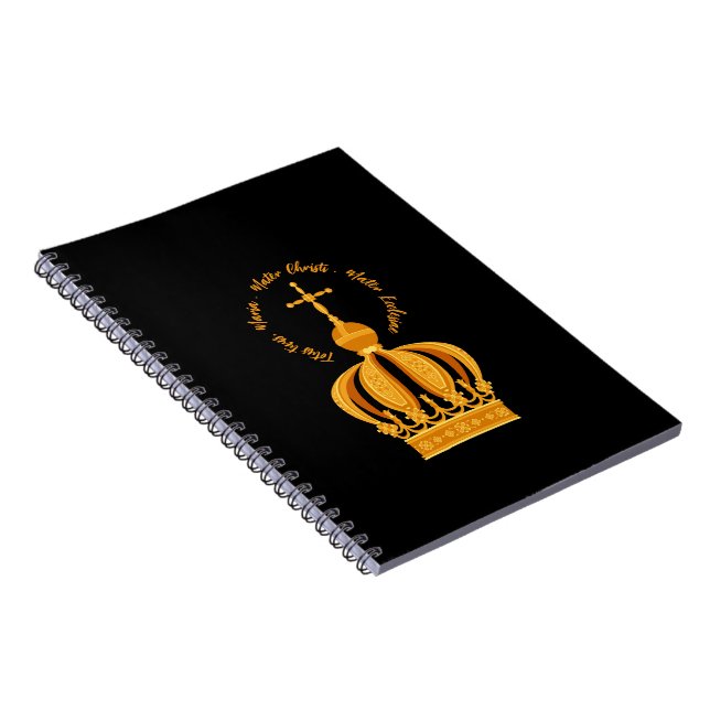 Our Lady of Fatima crown Notebook (Right Side)