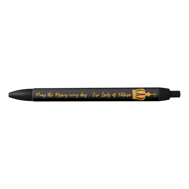 Our Lady of Fatima crown Pen (Front)