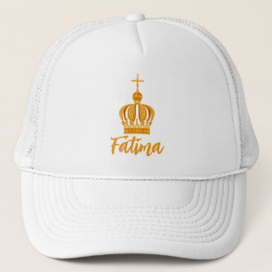 Our Lady of Fatima crown Trucker Hat