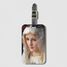 Our Lady of Fatima Luggage Tag