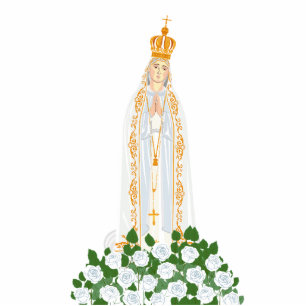 Our Lady of Fatima Magnet Cutout
