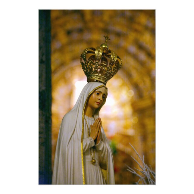 Our Lady of Fatima Photo Print (Front)