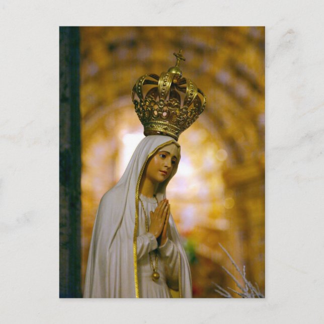 Our Lady of Fatima Postcard (Front)