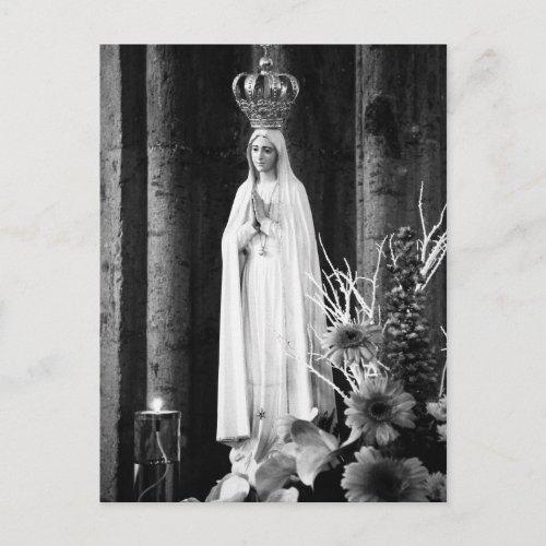 Our Lady of Fatima Postcard