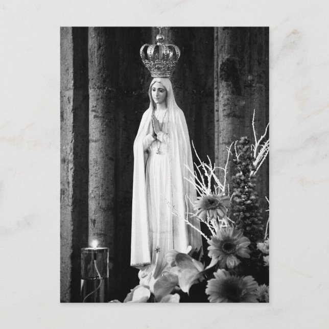 Our Lady of Fatima Postcard (Front)