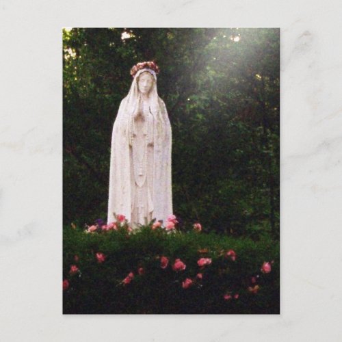 Our Lady of Fatima Postcard