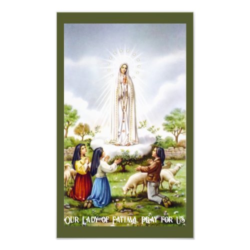 Our Lady of Fatima Poster