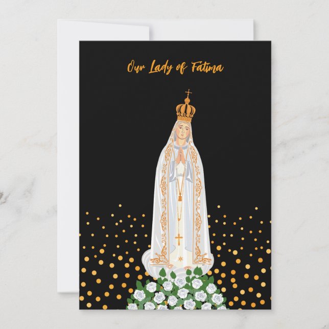 Our Lady of Fatima Procession of Candles birthday  (Front)