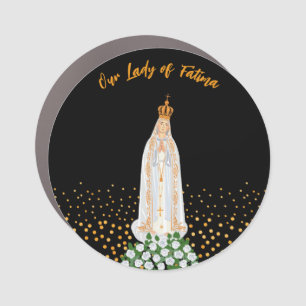 Our Lady of Fatima Procession of Candles Car Magnet