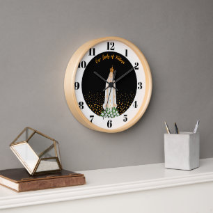 Our Lady of Fatima Procession of Candles Clock