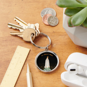 Our Lady of Fatima Procession of Candles Keychain