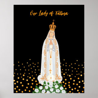 Our Lady of Fatima Procession of Candles Poster