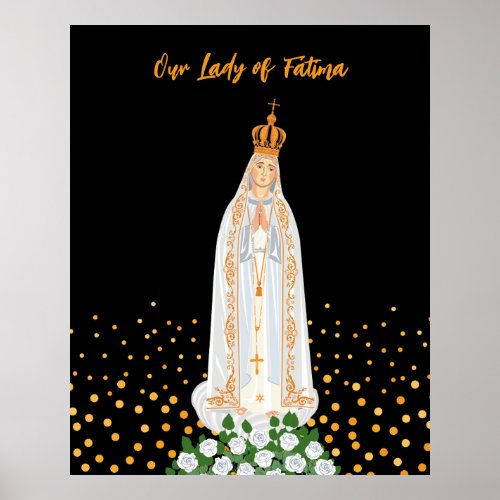 Our Lady of Fatima Procession of Candles Poster