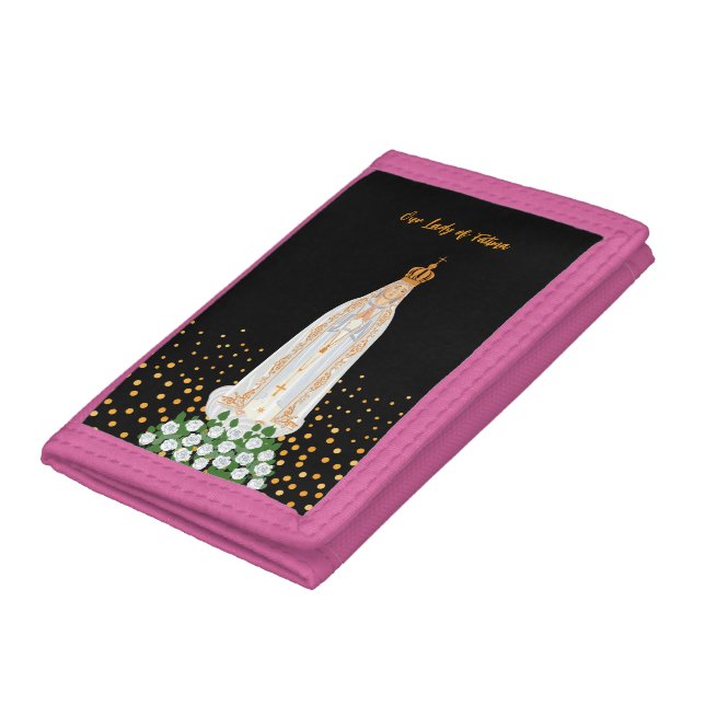 Our Lady of Fatima Procession of Candles Trifold Wallet (Bottom)