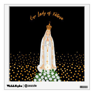 Our Lady of Fatima Procession of Candles Wall Decal